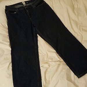 Classic straight leg jeans